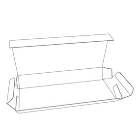 Faltschachtel mit Einstecklaschen