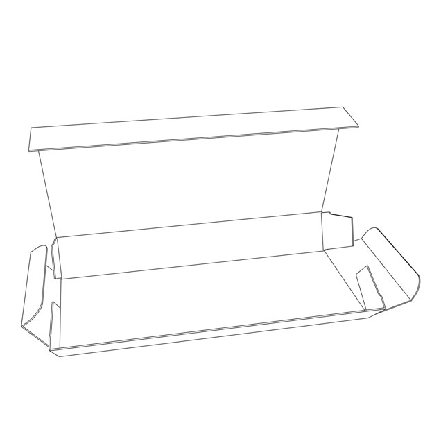 Faltschachtel mit Einstecklaschen Faltschachtel mit Einstecklaschen